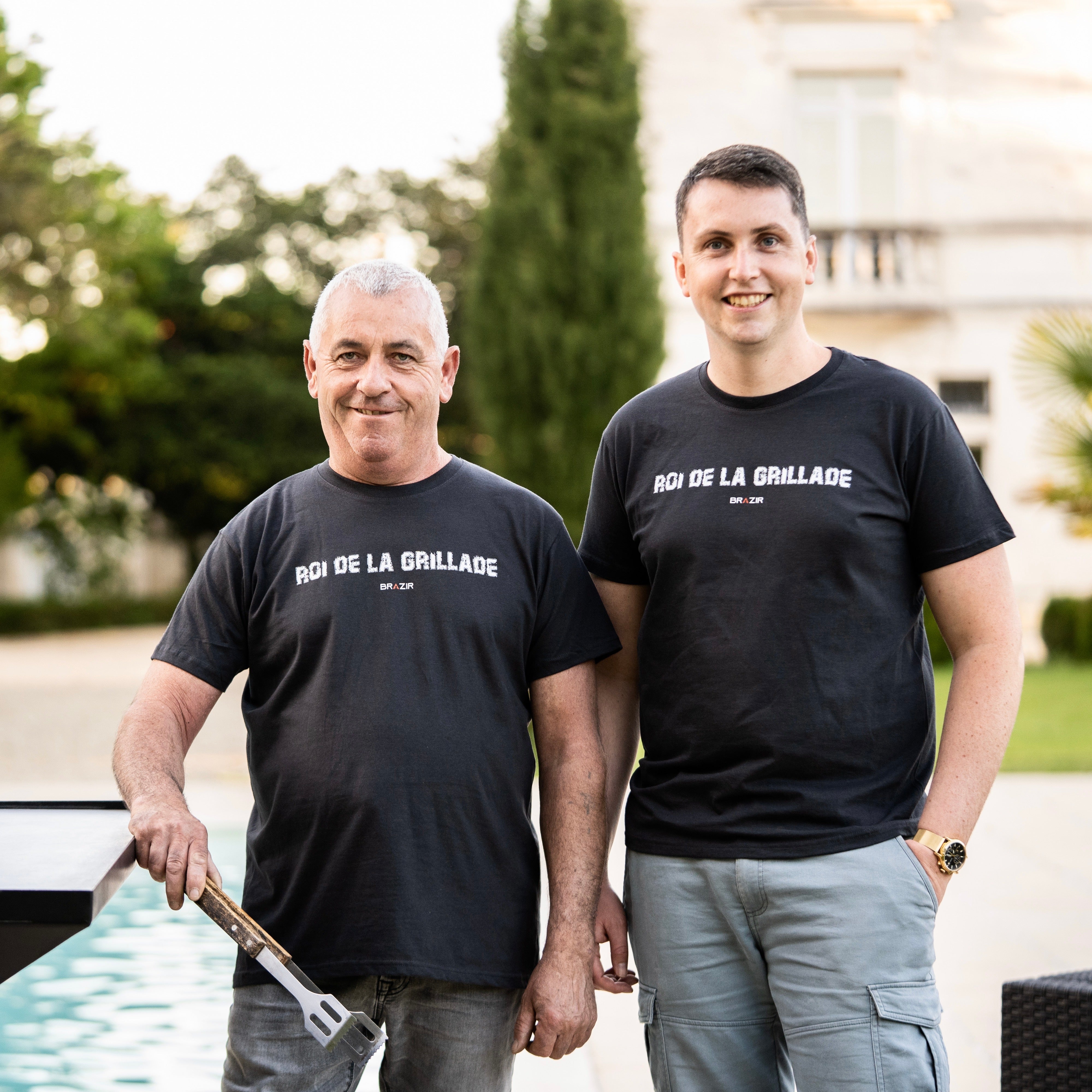 Maschile t -shirt - King of Grill Brazir