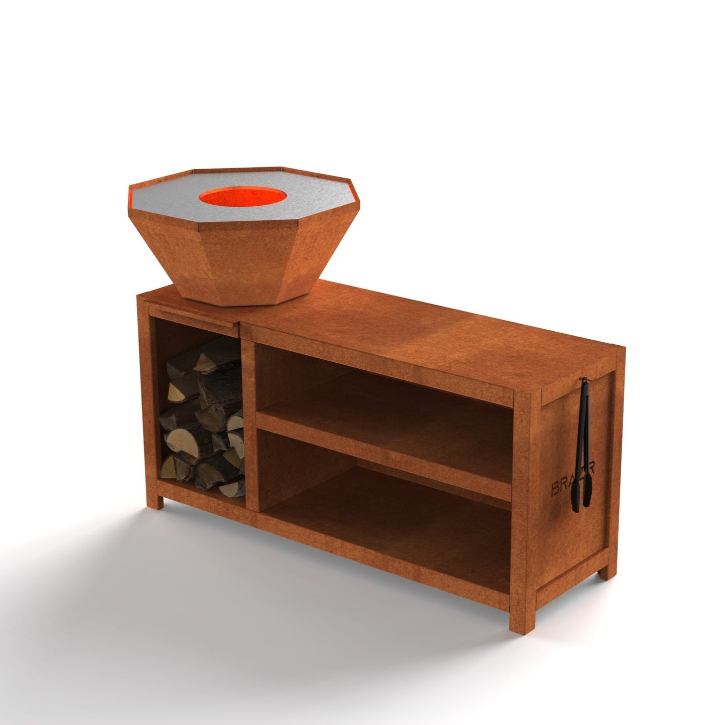 Brasero-plancha octo 640 mm