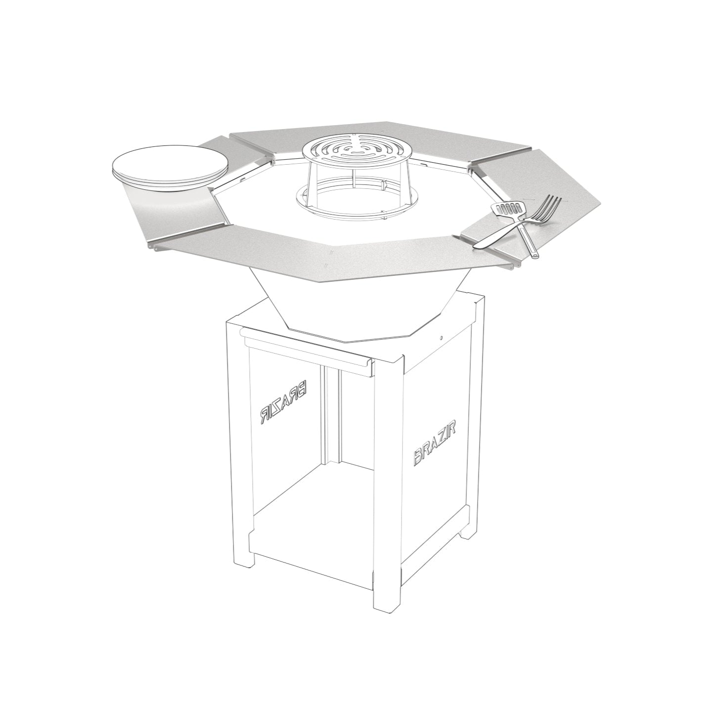 Tour de brasero octo Brazir 640