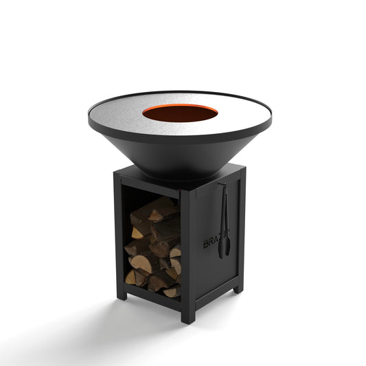 Brazir classique rond 840 noir