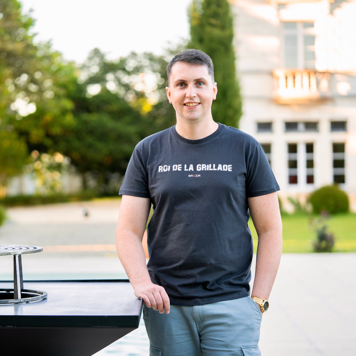 Maschile t -shirt - King of Grill Brazir