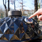 Kamado BRAZIR SHOGUN 23" orange sur roulettes