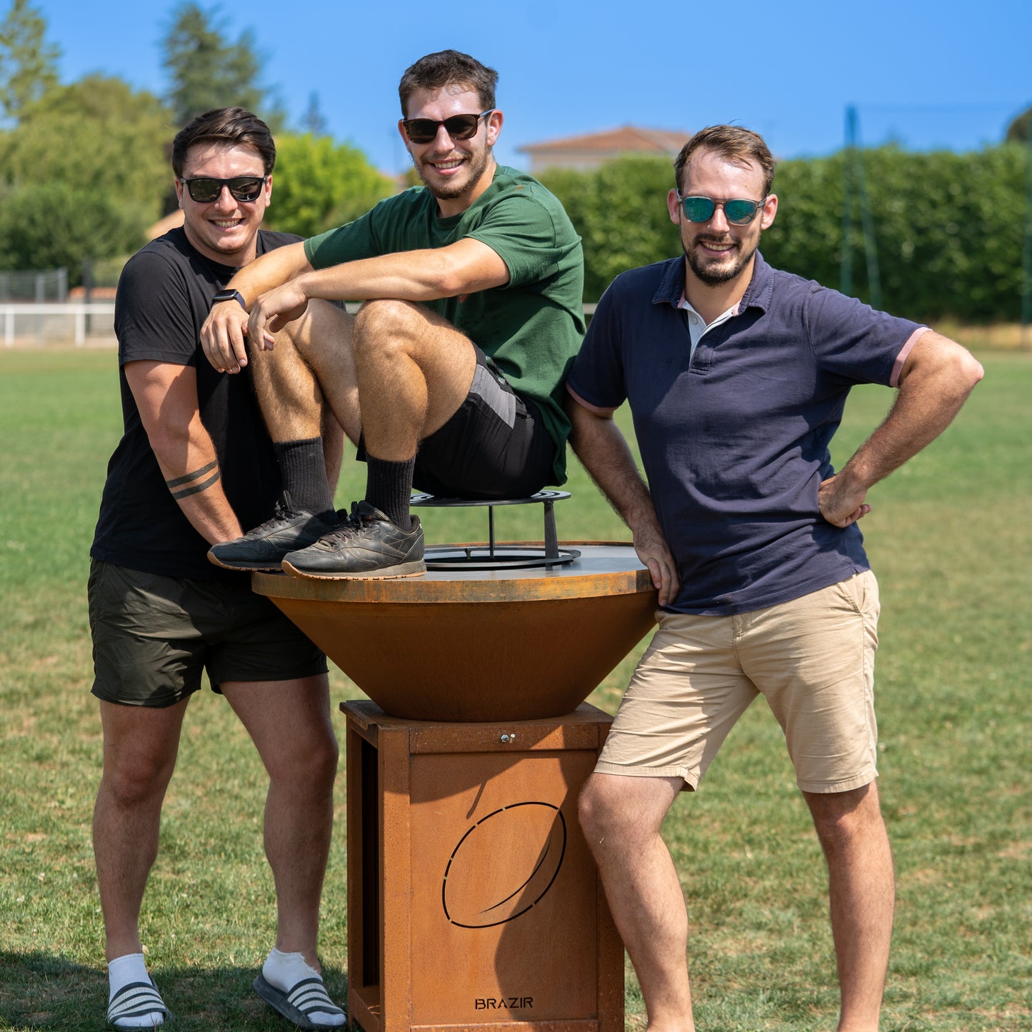 Brasero-plancha ÉDITION RUGBY 🏉