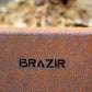 Jardinière Brazir S – Acier Corten Rouille