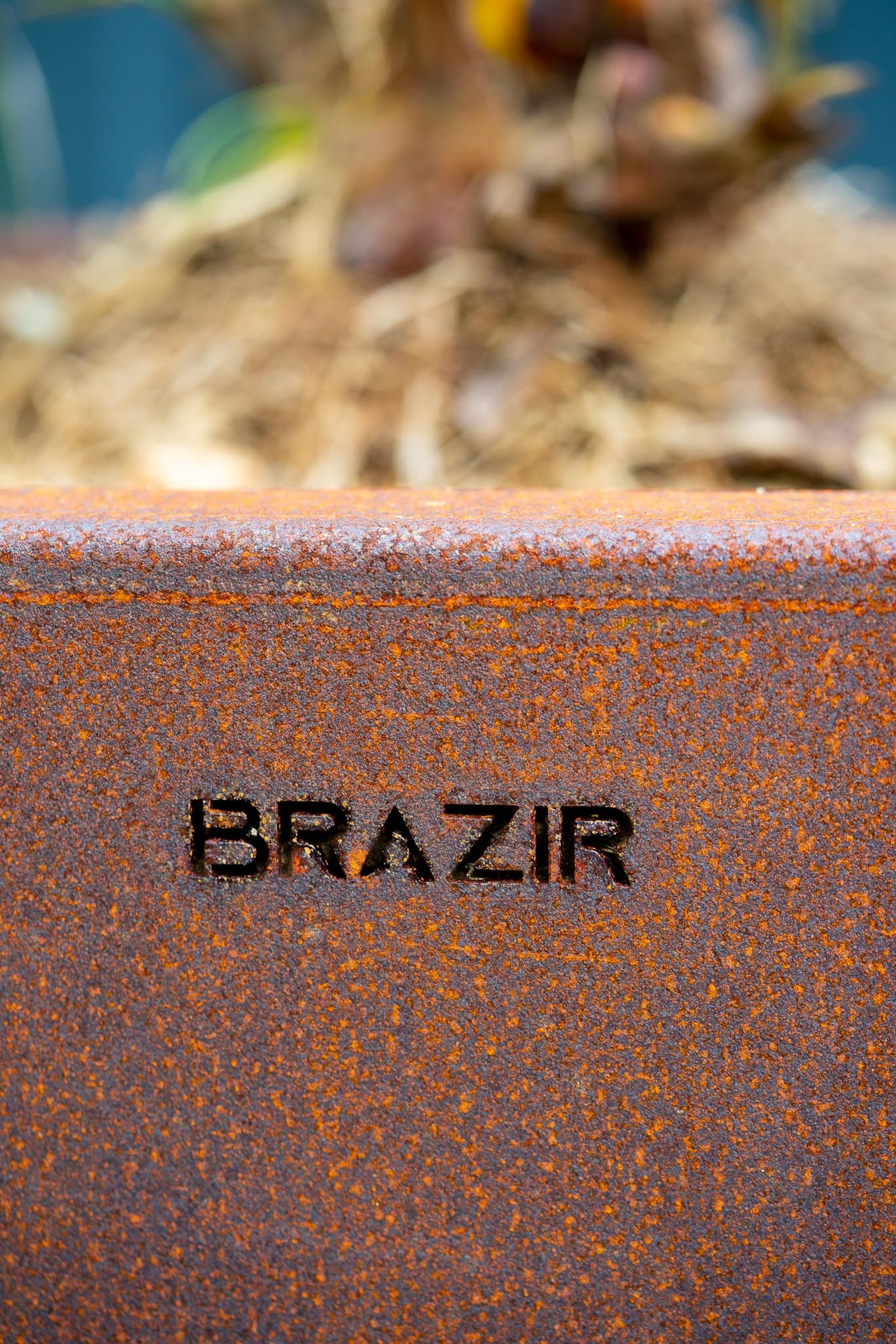 Jardinière Brazir L – Acier Corten Rouille