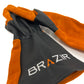Brazir thermoresist leather gloves for brazier plancha barbecue anti/heat