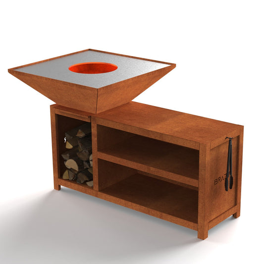 Classic Brezir Square 840 Rust Finish XL