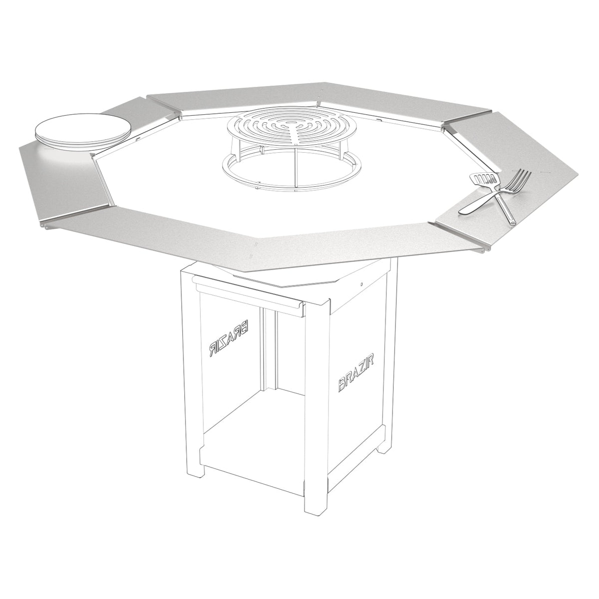 Tour de brasero octo Brazir 1040