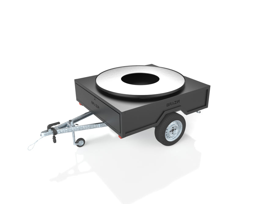 Brazir Pro 1500 com Reboque — Preto Termolacado