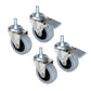 4 Brazir casters
